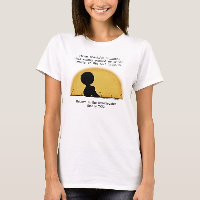 Camiseta Momentos hermosos (Anverso)