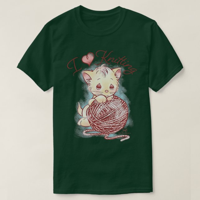 Camiseta Momentos Preciosos Gatitos Me Encanta El Punto (Diseño del anverso)