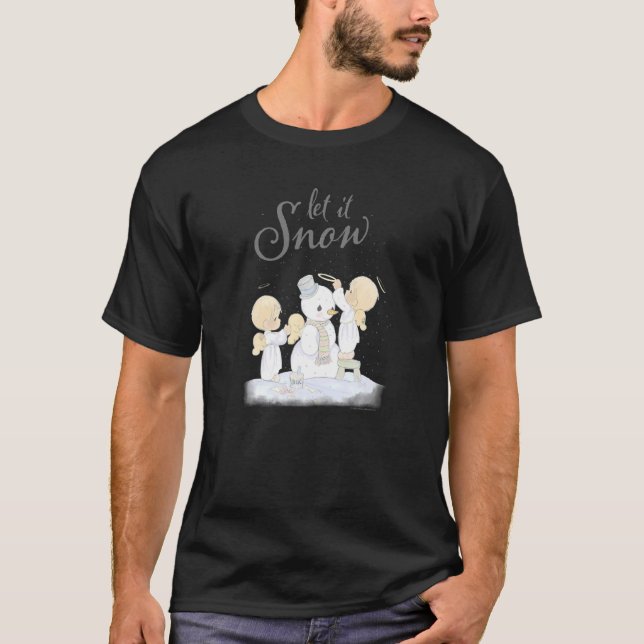 Camiseta Momentos preciosos Navidades dejan que se dispare  (Anverso)