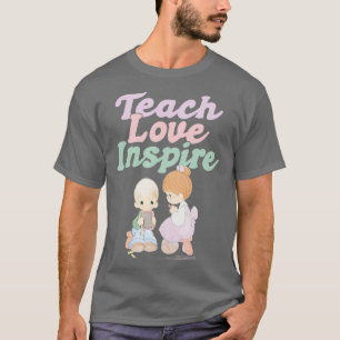 Camiseta Momentos preciosos para enseñar amor inspirar a la
