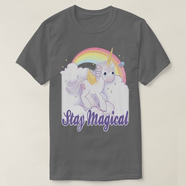 Camiseta Momentos preciosos permanecen en el mágico puesto  (Diseño del anverso)