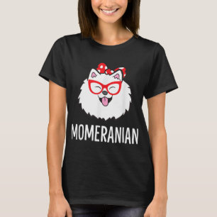 Camiseta Momerania Funny Pomeranian Mom Cute Mascota Pomera