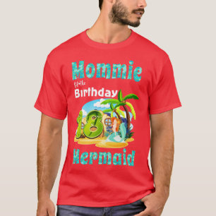 Camiseta Momia Cuta De La Sirena Del 18 Aniversario