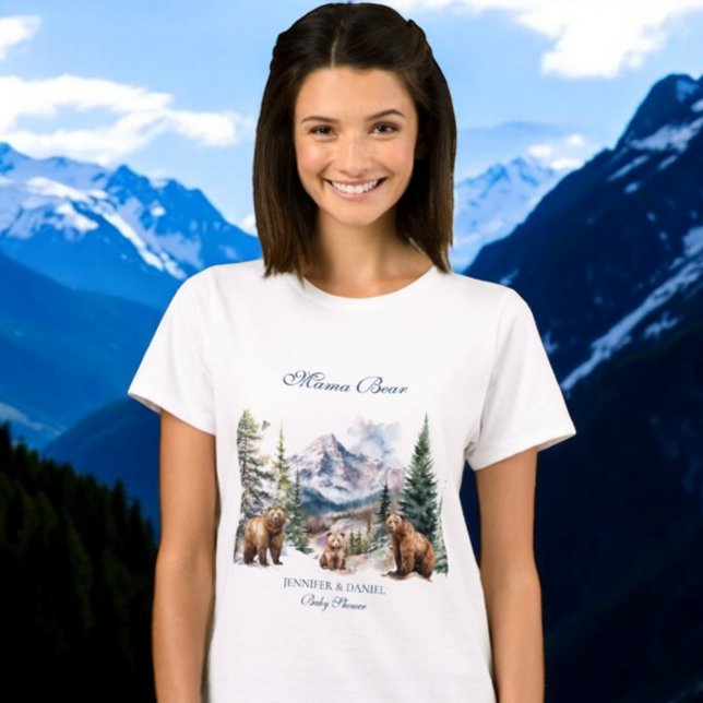 Camiseta Momia de invierno de la montaña de nieve de oso Ad (Subido por el creador)