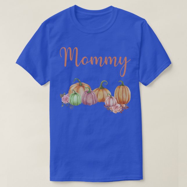 Camiseta Momia de la calabaza Primera Bomba de Cumpleaños d (Diseño del anverso)