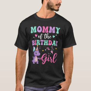 Camiseta Momia Del Cumpleaños Para La Parte De Dinosaurio T