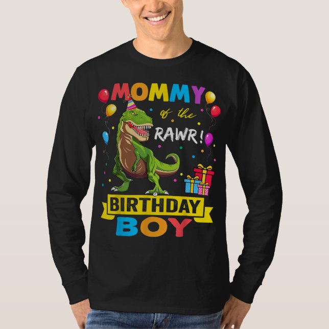 Camiseta Momia del novio Dinosaur Raptor es gracioso (Anverso)