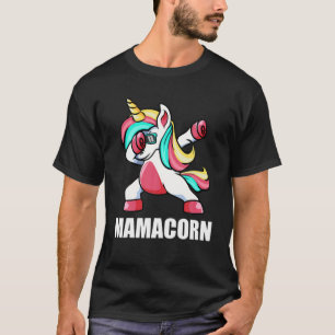 Camiseta Momia divertida Unicorn Mamacorn Tee Women Mom Dab