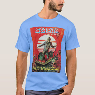 Camiseta Momia Zombie Halloween Horror Cómic Antiguo R
