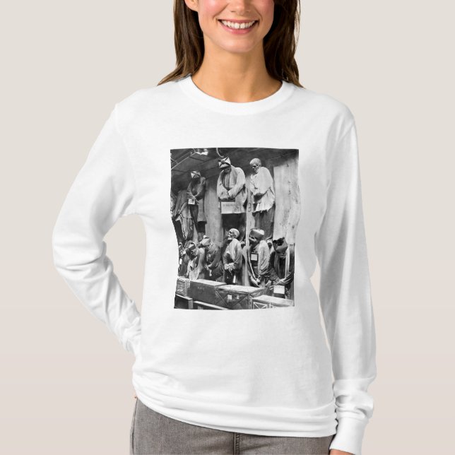 Camiseta Momias de la catacumba en Palermo, Italia (Anverso)