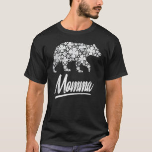 Camiseta Momma Bear Shamrock St Patricks Day Lucky Irish F