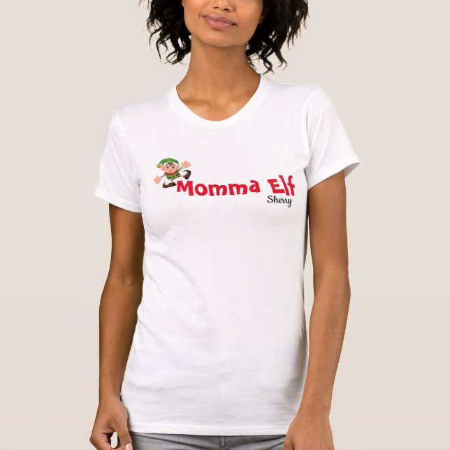 Camiseta Momma Elf (Anverso)