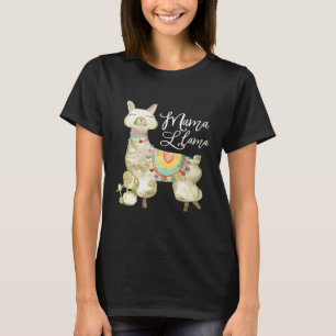 Camiseta Momma Fiesta Cactus Mexicano Mama Llama Día de las