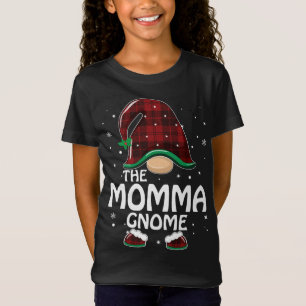 Camiseta Momma Gnome Búfalo Familia Matanza Christma