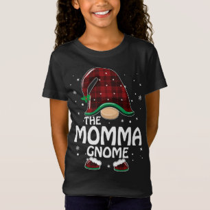 Camiseta Momma Gnome Búfalo Familia Matanza Christma