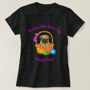 Camiseta Mommas Pequeño Huevo podrido feliz Pascua