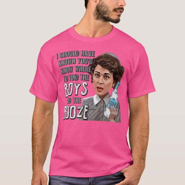 Camiseta Mommie Dearest - Chicos Y Booze (Anverso)