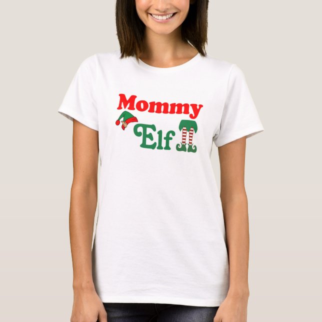 Camiseta Mommy Elf (Anverso)