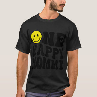 Camiseta Mommy One Happy Dude Dada Primera Matanza Familiar