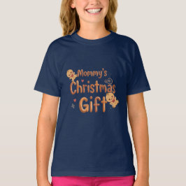 Camiseta Mommy’s Christmas Gift Baby Shirt | Cute Holiday 