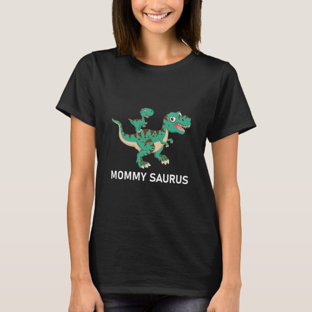 Camiseta Mommy Saurus - Cute Funny (Anverso)