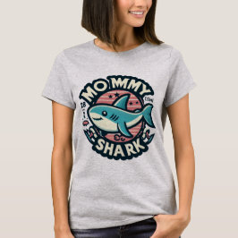 Camiseta Mommy Shark - Cute and Fun Design