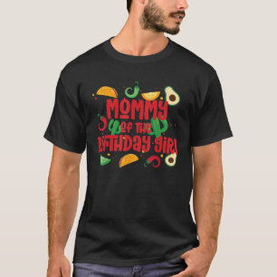 Camiseta Mommy Taco Twosday Fiesta Taco Chica Temática de C