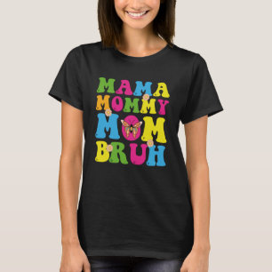 Camiseta Mommy Tees for Women Recién nacido Boy Día de la M