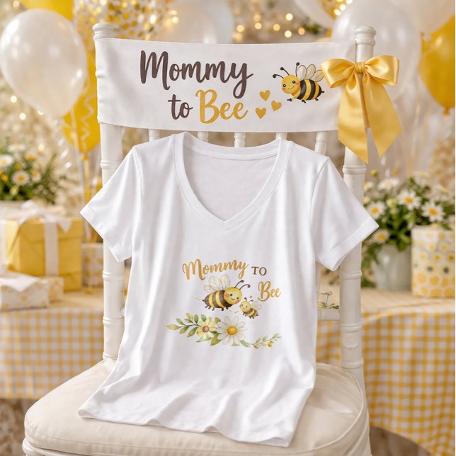 Camiseta Mommy to Bee (Subido por el creador)