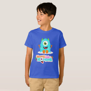 Camiseta Mommys Little Boy Monster