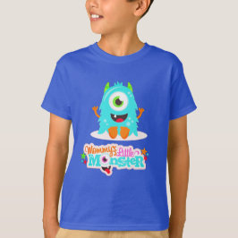 Camiseta Mommys Little Boy Monster
