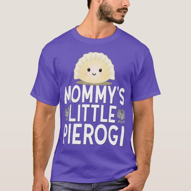Camiseta Mommys Little Pierogi Kids Orgullo Polaco Polonia (Anverso)
