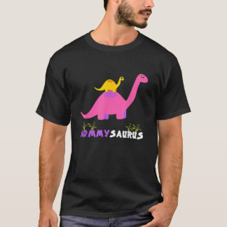 Camiseta Mommysaurus Cute Madre Dinosaurio Mami Saurus Matc