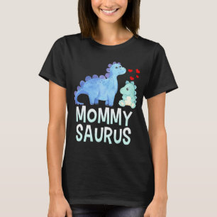 Camiseta Mommysaurus Dinosaur Baby Shower Para Mamá