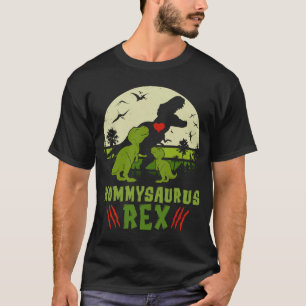 Camiseta Mommysaurus Rex Dinosaur conmemoró el día de la ma