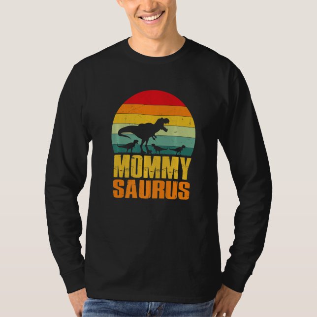 Camiseta Mommysaurus Rex Dinosaur Mommy Saurus Family Match (Anverso)