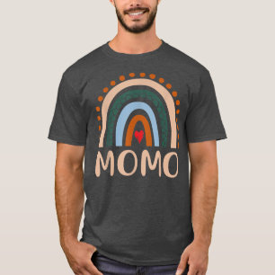 Camiseta Momo Abuela arcoiris linda Día de la Madre Gracios
