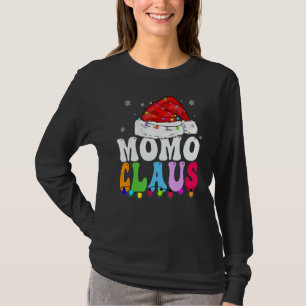 Camiseta Momo Claus Graciosa familia de Navidad coincidiend