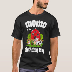 Camiseta Momo De La Granja De Nacimiento Animal Bday Fiesta