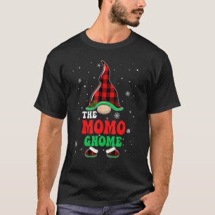 Camiseta Momo Gnome Buffalo Navidades de familia de juego