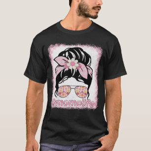 Camiseta Momo Messy Bun deja a Groovy a la flor hippie