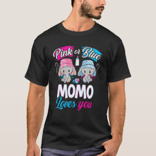 Camiseta Momo Rosa O Azul Ama A Los Elefantes Género Del Be