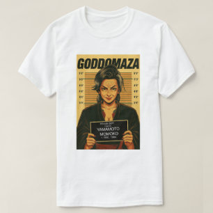 CAMISETA MOMOKO MUGSHOT COLORES DE LA CAÍDA