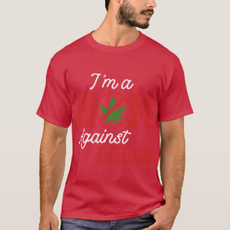 Camiseta Moms Against Drugs No to Drugs vintage retro frien