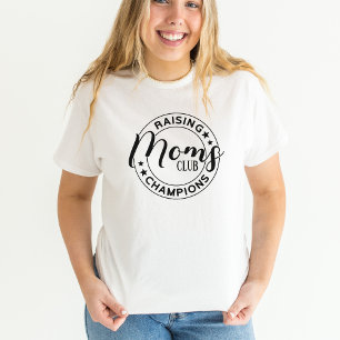 Camiseta Moms Club Criando Campeones Mujeres