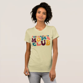 Camiseta Moms De Poterhead Club Groovy Vibes De Verano Tris