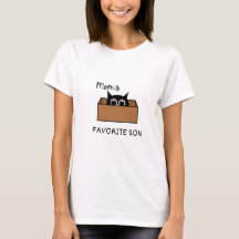 MOM'S FAVORITE SON T-SHIRT