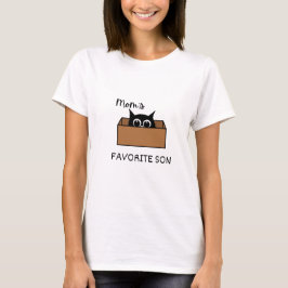 CAMISETA MOM'S FAVORITE SON T-SHIRT