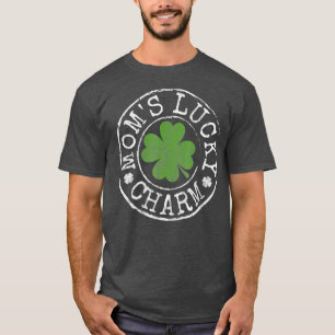 Camiseta Moms Lucky Charm Irish Clovers Niños Chica St