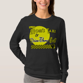 Camiseta Moms Taxi & Drive-Thru Retro Diciendo
